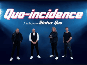 Supporting image for story: Quo Incidence – A Tribute to Status Quo will be playing at a Llandrindod Wells venue in August