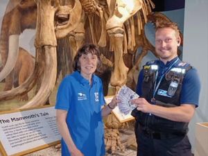 Supporting image for story: Police hand £200 to museum after vandalism attack