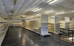 Inside the former J Mart in Craven Arms. Photo: Bond Wolfe Auctions