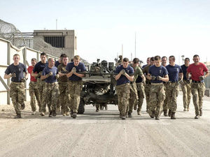 Supporting image for story: Last hurrah for homecoming troops