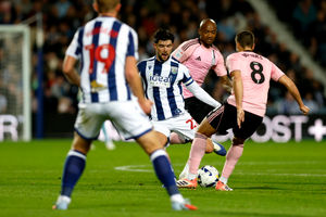 Alex Mowatt excelled as captain for Albion on a night that ultimately ended in disappointment. (Photo by Adam Fradgley/West Bromwich Albion FC via Getty Images)