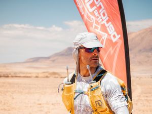 Supporting image for story: Ex-Para from Oswestry who cheated death in 1,000ft fall becomes record breaking ultra runner