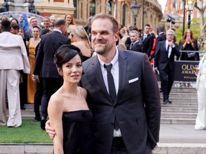 Supporting image for story: Lily Allen reveals David Harbour’s dating app picture was him in Stranger Things