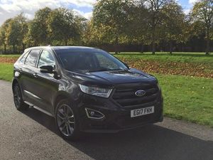 Supporting image for story: The Ford Edge makes its presence known on the open road