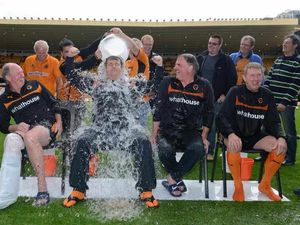 Supporting image for story: Wolves' Steve Morgan and Jez Moxey get iced