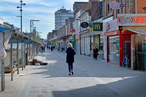 Shoppers are staying away from West Bromwich town centre
