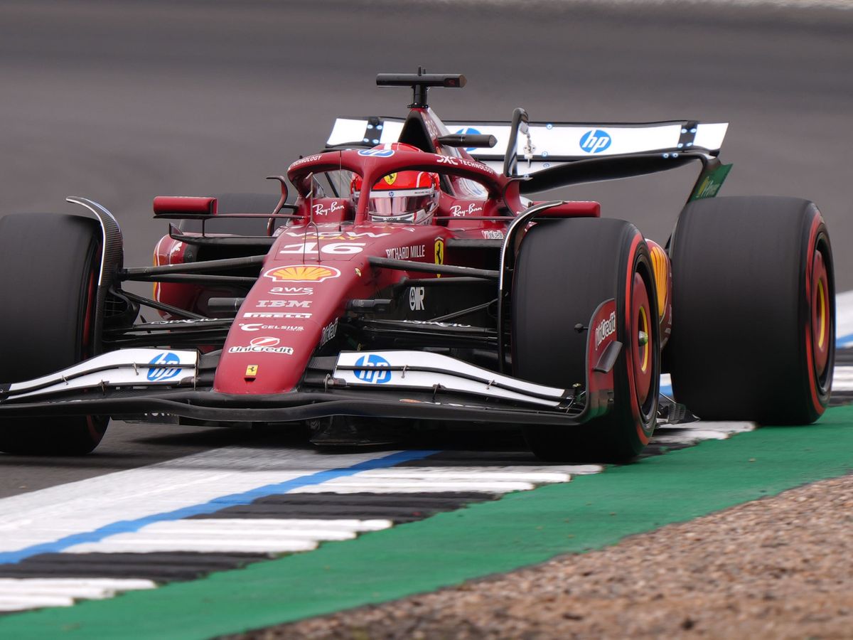 Charles Leclerc sets pace in final practice before British Grand Prix qualifying
