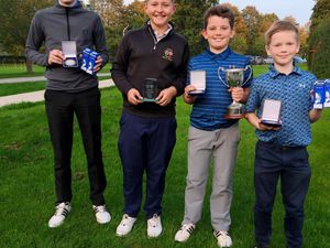 Supporting image for story: Oliver gets the better of junior rivals at the age of just nine - golf round-up