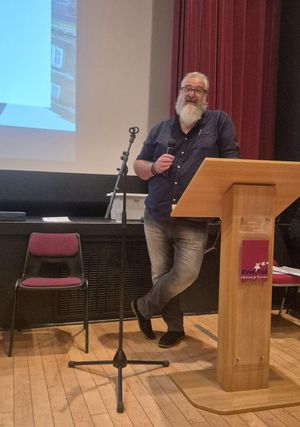 Businesses help launch “Make It Market Drayton” at packed event. Picture: Make It Market Drayton