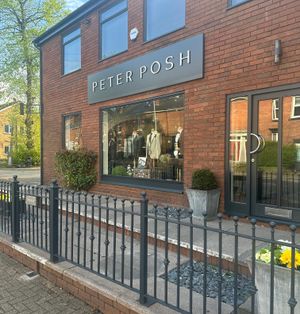 The new Peter Posh wedding suit showroom in Hagley Road, Stourbridge