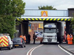 Supporting image for story: Rail delays after lorry gets stuck under bridge in Wolverhampton