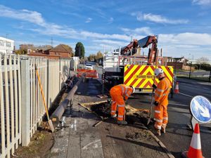Supporting image for story: Wednesbury residents left without phone and broadband services after car hits telegraph pole