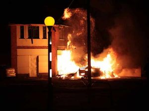 Supporting image for story: Fire rescue — in pictures