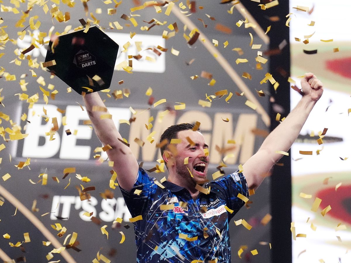 Luke Humphries thanks Phil Taylor for ‘extra boost’ after winning Premier League
