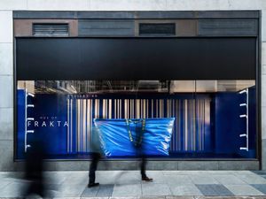 Supporting image for story: Ikea opens pop-up dedicated to blue carrier bag on London’s Oxford Street