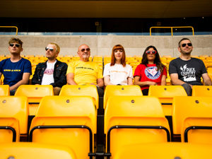 Supporting image for story: Pride in heritage: Duo's t-shirt design pays tribute to Wolverhampton and Goodyear factory