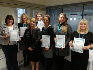 Supporting image for story: Shropshire health workers recognised for key roles with award