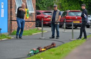 Model railway event in Horsehay