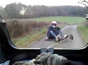 Supporting image for story: Go-kart video stunt shocker
