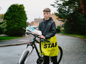 Supporting image for story: Journalism matters: Hardworking Sam loves to deliver news on round
