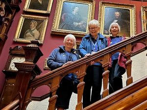 Supporting image for story: Hospital friends group takes a trip back in time at historic Telford villa