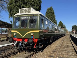 The exact train that Shrewsbury Severn Rotary Club will be chartering.