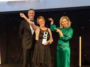 Supporting image for story: Lorraine takes top award for her outstanding contribution in protecting the local community