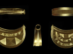 Supporting image for story: £40,000 appeal to keep Bronze Age artefacts in Shropshire - as Sun Pendant to go on display