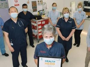 Supporting image for story: Shropshire's specialist orthopaedic hospital makes history with team award win