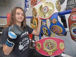 Supporting image for story: Walsall kickboxer Kyriea Williams collects a new belt