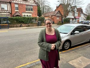 Vicky Fisher in Moseley Village. PIC: Gurdip Thandi LDR