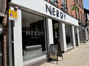 Nerdy coffee shop in Mardol, Shrewsbury, has announced closure. Photo: Tim Sturgess 