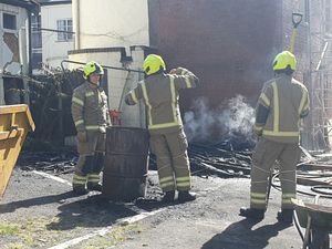 Supporting image for story: Firefighters stop wood blaze at Wolverhampton hotel from getting out of control