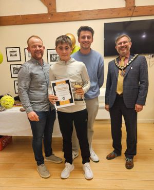 Supporting image for story: Young tennis talent celebrated at awards evening
