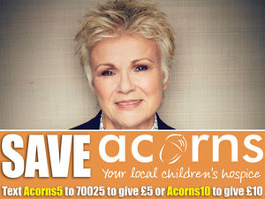 Supporting image for story: Dame Julie Walters backs Acorns hospice appeal as fundraising nears £250,000