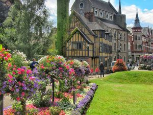 Supporting image for story: Stunning shots of Shrewsbury to feature in town of flowers' portfolio