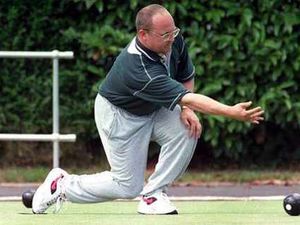 Supporting image for story: Tony Rhodes in bowls trial run