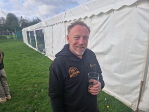 Andy Evans who started the Codsall Beer Festival ten years ago