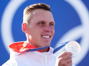 Supporting image for story: Joe Clarke wins kayak cross silver for Team GB