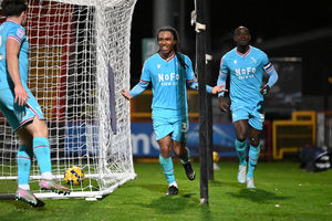 Rico Richards scored his first two goals for Walsall.