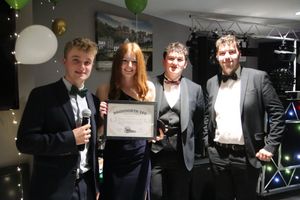 Awards winner Molly Pennington at the dinner (Picture: Bridgnorth YFC)