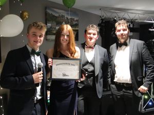 Supporting image for story: Young Bridgnorth farmers swap boots and overalls for black tie at their annual dinner and awards