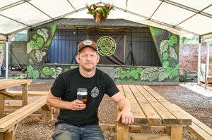 Hop harvesting begins this week at Orleton Court Farm for the Spilsbury & Jones Brewing Company in Worcestershire.