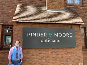 Supporting image for story: Patient thanks optician for potentially sight-saving care amid lockdown