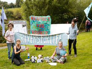 Supporting image for story: 'We're angry the river is being killed due to greed!' – Activists plea for donations to monitor River Severn sewage pollution