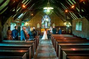 The small guest group at the wedding. Picture: Spinning Your Dreams Wedding Photography