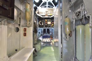 A Handley Page Hampden undergoing restoration work