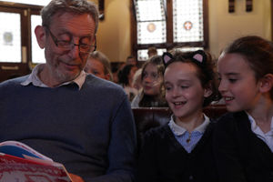 Poets going into schools can help teach children about climate change without making them feel "guilty or responsible", author Michael Rosen has said. Photo: Helen Weinstein/PA Wire
