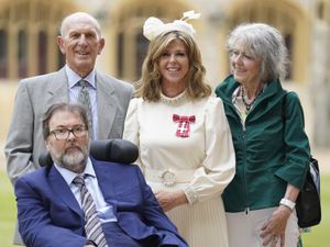 Supporting image for story: Kate Garraway reflects on ‘extraordinary day’ collecting MBE with husband