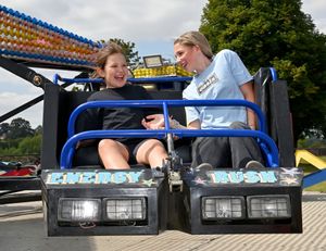The fairground was one of the many activities at Shrewsbury Live.